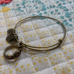 Alex and Ani Queens Crown Charm Bracelet